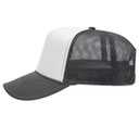 39-165 Polyester Foam Front High Crown Golf Style Mesh Back Caps