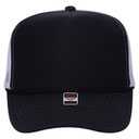 39-165 Polyester Foam Front High Crown Golf Style Mesh Back Caps