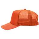 39-165 Polyester Foam Front High Crown Golf Style Mesh Back Caps