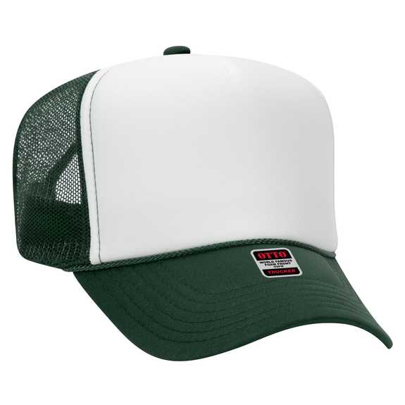 39-165 Polyester Foam Front High Crown Golf Style Mesh Back Caps 39-165 Polyester Foam Front High Crown Golf Style Mesh Back Caps