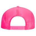 39-165 Polyester Foam Front High Crown Golf Style Mesh Back Caps