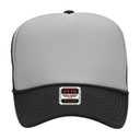 39-165 Polyester Foam Front High Crown Golf Style Mesh Back Caps