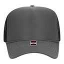 39-165 Polyester Foam Front High Crown Golf Style Mesh Back Caps