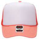 39-165 Polyester Foam Front High Crown Golf Style Mesh Back Caps