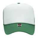 39-165 Polyester Foam Front High Crown Golf Style Mesh Back Caps