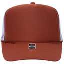 39-165 Polyester Foam Front High Crown Golf Style Mesh Back Caps
