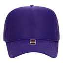 39-165 Polyester Foam Front High Crown Golf Style Mesh Back Caps