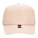 39-165 Polyester Foam Front High Crown Golf Style Mesh Back Caps