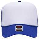 39-165 Polyester Foam Front High Crown Golf Style Mesh Back Caps
