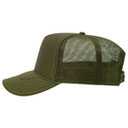 39-165 Polyester Foam Front High Crown Golf Style Mesh Back Caps