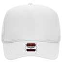 39-165 Polyester Foam Front High Crown Golf Style Mesh Back Caps