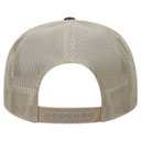 39-165 Polyester Foam Front High Crown Golf Style Mesh Back Caps