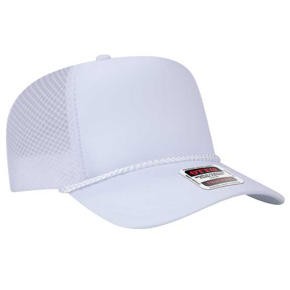 39-166 OTTO CAP 5 Panel High Crown Air Mesh Back Trucker Hat 39-166 OTTO CAP 5 Panel High Crown Air Mesh Back Trucker Hat