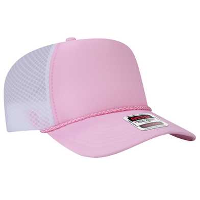 39-166 OTTO CAP 5 Panel High Crown Air Mesh Back Trucker Hat 39-166 OTTO CAP 5 Panel High Crown Air Mesh Back Trucker Hat
