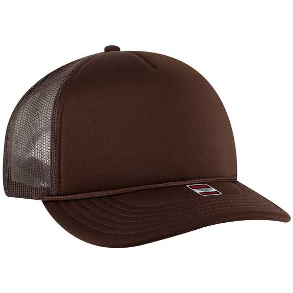 39950-2 OTTO CAP 5 Panel Pro Style Mesh Back Trucker Hat 39950-2 OTTO CAP 5 Panel Pro Style Mesh Back Trucker Hat