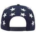 57-174 United States Flag Pattern Cotton Twill Low Crown Golf Style Cap