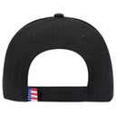 58-755 United States Flag Flame Pattern Brushed Cotton Twill
