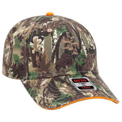 OTTO CAP Camouflage 6 Panel Low Profile Baseball Cap OTTO CAP Camouflage 6 Panel Low Profile Baseball Cap