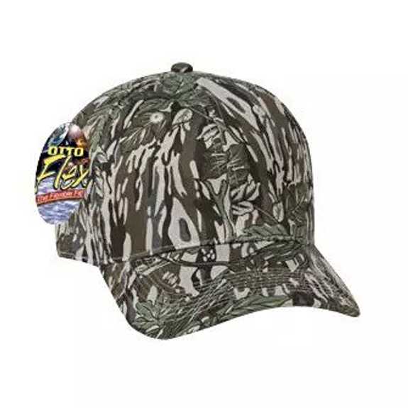 77-379 Camouflage "OTTO Flex" 6 Panel Low Profile Baseball Cap 77-379 Camouflage "OTTO Flex" 6 Panel Low Profile Baseball Cap