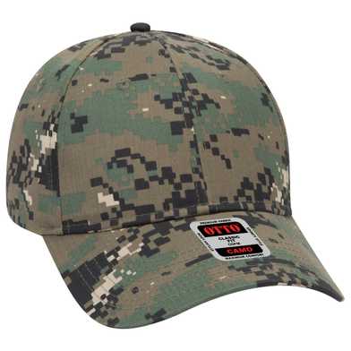 78-353 OTTO CAP Camouflage 6 Panel Low Profile Baseball Cap 78-353 OTTO CAP Camouflage 6 Panel Low Profile Baseball Cap
