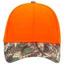 78-353 OTTO CAP Camouflage 6 Panel Low Profile Baseball Cap