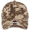 78-353 OTTO CAP Camouflage 6 Panel Low Profile Baseball Cap