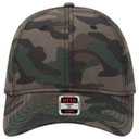 78-353 OTTO CAP Camouflage 6 Panel Low Profile Baseball Cap