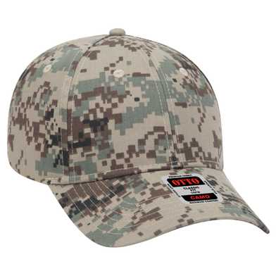 78-353 OTTO CAP Camouflage 6 Panel Low Profile Baseball Cap 78-353 OTTO CAP Camouflage 6 Panel Low Profile Baseball Cap