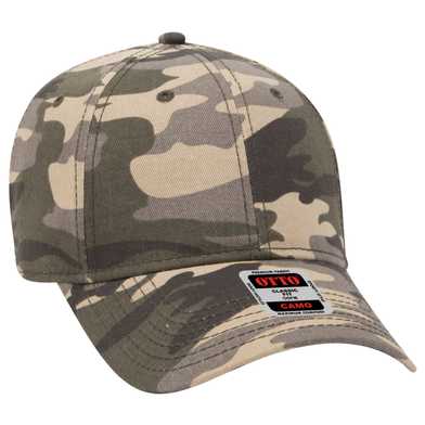 78-353 OTTO CAP Camouflage 6 Panel Low Profile Baseball Cap 78-353 OTTO CAP Camouflage 6 Panel Low Profile Baseball Cap