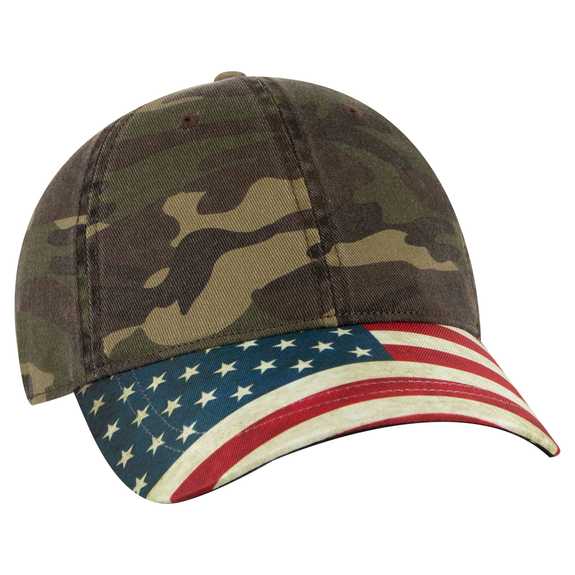 80-1180 United States Flag Visor Cotton Twill Low Profile Style Caps 80-1180 United States Flag Visor Cotton Twill Low Profile Style Caps