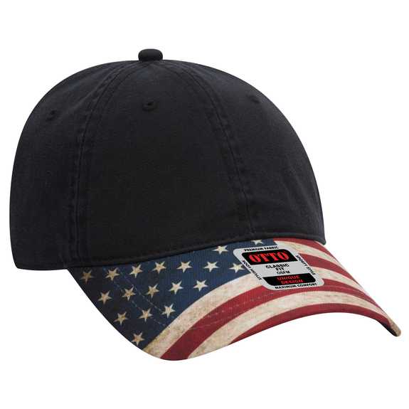 80-1180 United States Flag Visor Cotton Twill Low Profile Style Caps 80-1180 United States Flag Visor Cotton Twill Low Profile Style Caps