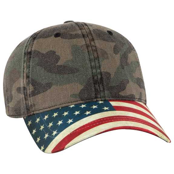 80-1180 United States Flag Visor Cotton Twill Low Profile Style Caps 80-1180 United States Flag Visor Cotton Twill Low Profile Style Caps