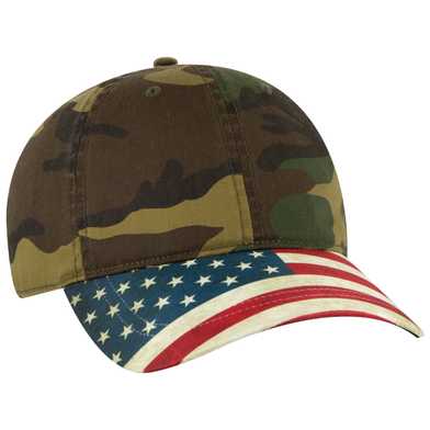 80-1180 United States Flag Visor Cotton Twill Low Profile Style Caps 80-1180 United States Flag Visor Cotton Twill Low Profile Style Caps