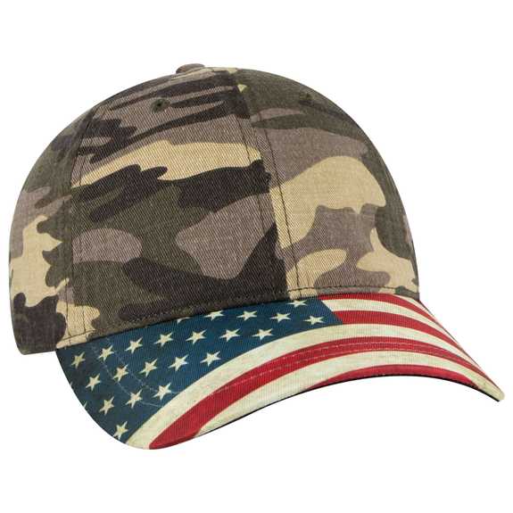 80-1180 United States Flag Visor Cotton Twill Low Profile Style Caps 80-1180 United States Flag Visor Cotton Twill Low Profile Style Caps