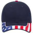80-1327 OTTO CAP 6 Panel Low Profile Style Baseball Cap