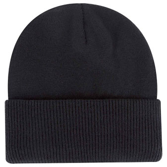 82-1316 OTTO CAP 12" Classic Knit Beanie w/ Inside Fleece Lining & Rib Knit Cuff
