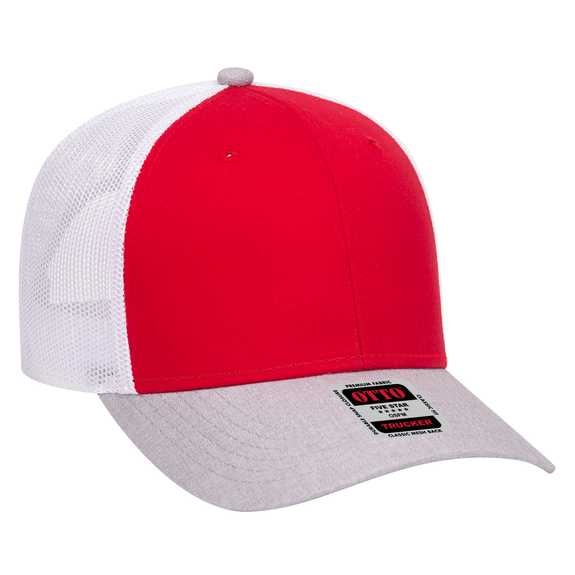 83-1239 OTTO CAP 6 Panel Low Profile Mesh Back Trucker Hat 83-1239 OTTO CAP 6 Panel Low Profile Mesh Back Trucker Hat