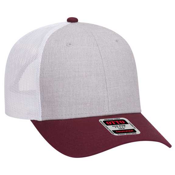 83-1239 OTTO CAP 6 Panel Low Profile Mesh Back Trucker Hat 83-1239 OTTO CAP 6 Panel Low Profile Mesh Back Trucker Hat