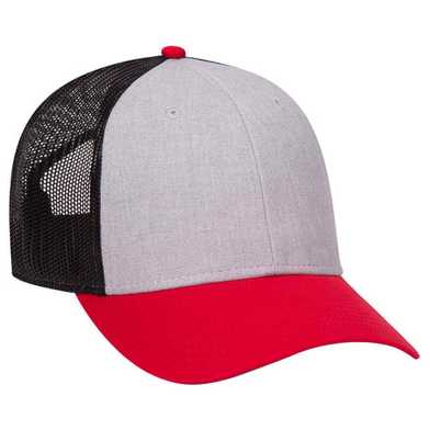 83-1239 OTTO CAP 6 Panel Low Profile Mesh Back Trucker Hat 83-1239 OTTO CAP 6 Panel Low Profile Mesh Back Trucker Hat
