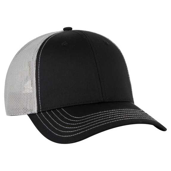 83-1239 OTTO CAP 6 Panel Low Profile Mesh Back Trucker Hat 83-1239 OTTO CAP 6 Panel Low Profile Mesh Back Trucker Hat