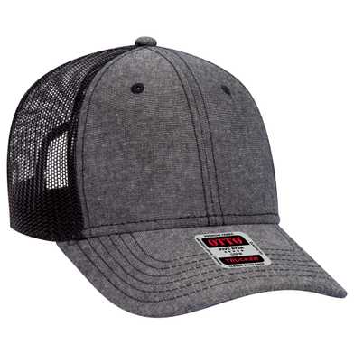 83-1239 OTTO CAP 6 Panel Low Profile Mesh Back Trucker Hat 83-1239 OTTO CAP 6 Panel Low Profile Mesh Back Trucker Hat
