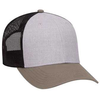 83-1239 OTTO CAP 6 Panel Low Profile Mesh Back Trucker Hat