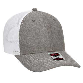 83-1239 OTTO CAP 6 Panel Low Profile Mesh Back Trucker Hat