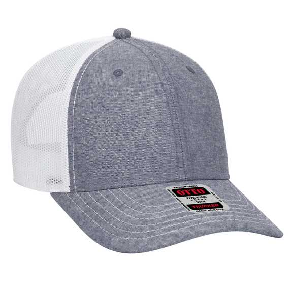 83-1239 OTTO CAP 6 Panel Low Profile Mesh Back Trucker Hat 83-1239 OTTO CAP 6 Panel Low Profile Mesh Back Trucker Hat