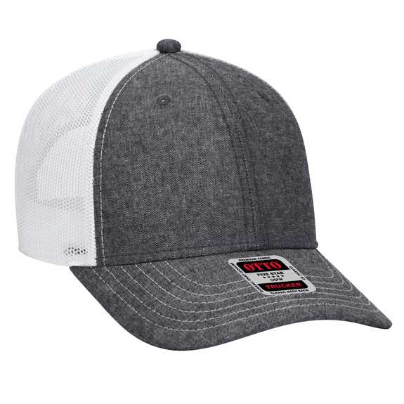 83-1239 OTTO CAP 6 Panel Low Profile Mesh Back Trucker Hat 83-1239 OTTO CAP 6 Panel Low Profile Mesh Back Trucker Hat