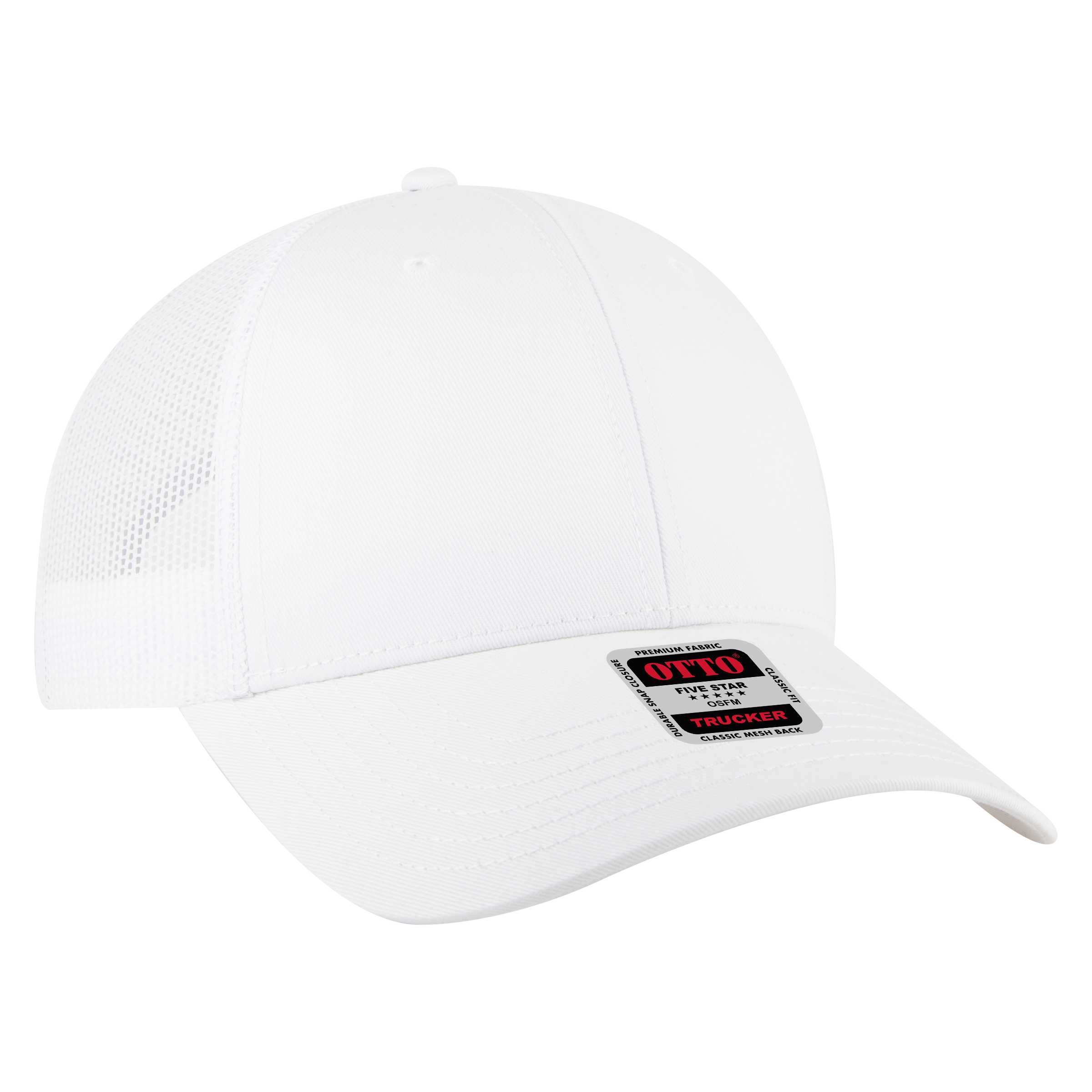 83-1239 OTTO CAP 6 Panel Low Profile Mesh Back Trucker Hat