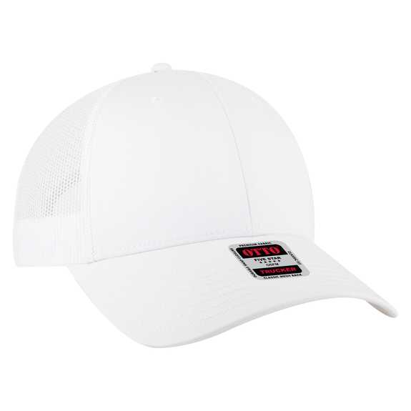 83-1239 OTTO CAP 6 Panel Low Profile Mesh Back Trucker Hat 83-1239 OTTO CAP 6 Panel Low Profile Mesh Back Trucker Hat