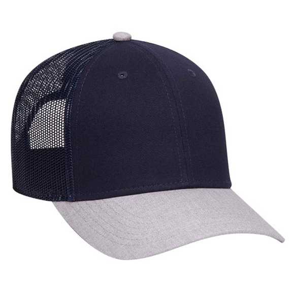 83-1239 OTTO CAP 6 Panel Low Profile Mesh Back Trucker Hat 83-1239 OTTO CAP 6 Panel Low Profile Mesh Back Trucker Hat