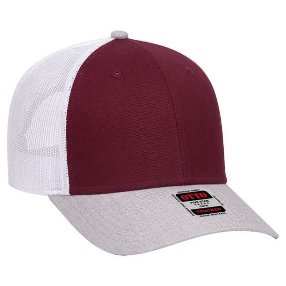 83-1239 OTTO CAP 6 Panel Low Profile Mesh Back Trucker Hat 83-1239 OTTO CAP 6 Panel Low Profile Mesh Back Trucker Hat