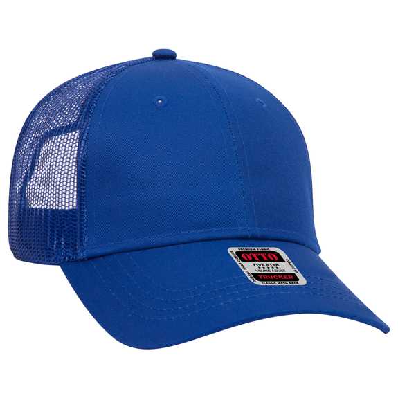 83-473 OTTO CAP 6 Panel Low Profile Mesh Back Trucker Hat 83-473 OTTO CAP 6 Panel Low Profile Mesh Back Trucker Hat